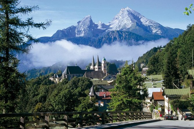 A view of the Swiss Alps with clear lakes